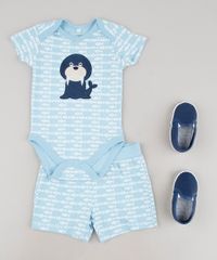 Body-Infantil-com-Patch-de-Leao-Marinho-Estampado-de-Peixe-Manga-Curta-Azul-Claro-9586952-Azul_Claro_3