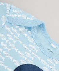 Body-Infantil-com-Patch-de-Leao-Marinho-Estampado-de-Peixe-Manga-Curta-Azul-Claro-9586952-Azul_Claro_4
