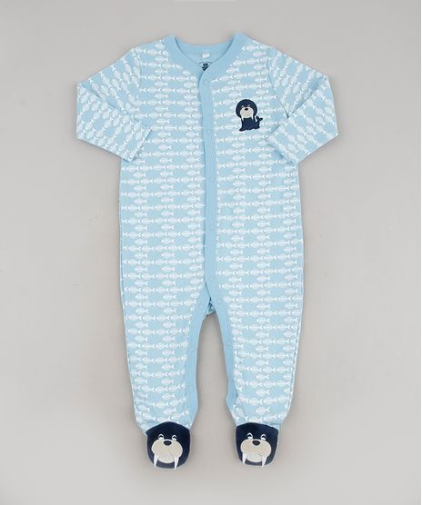 Macacao-Infantil-Leao-Marinho-Estampado-de-Peixe-Manga-Longa-Azul-Claro-9586953-Azul_Claro_1