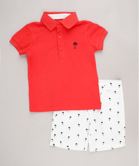Conjunto-Infantil-Coqueiros-de-Polo-Manga-Curta-Vermelho---Bermuda-Estampada-Off-White-9563877-Off_White_1