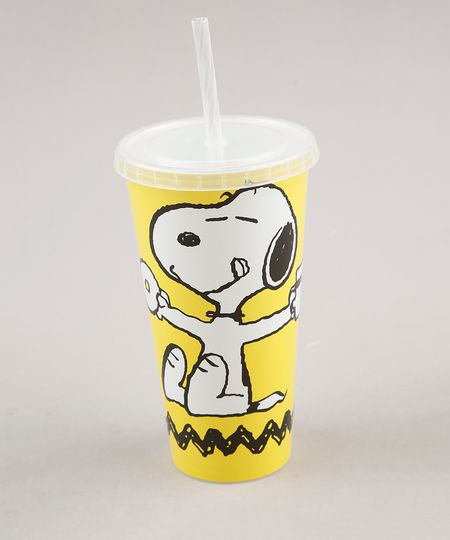 Copo-com-Canudo-Snoopy--Amarelo-9676055-Amarelo_1