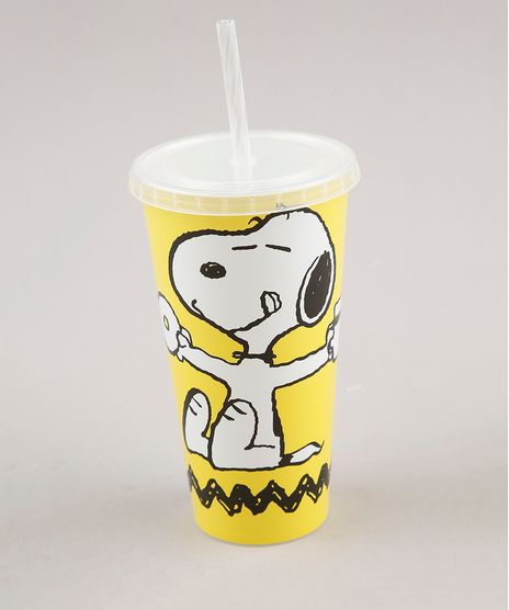 Copo-com-Canudo-Snoopy--Amarelo-9676055-Amarelo_1