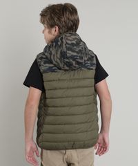 Colete-Infantil-Puffer-com-Capuz-Verde-Militar-9363422-Verde_Militar_2