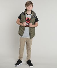 Colete-Infantil-Puffer-com-Capuz-Verde-Militar-9363422-Verde_Militar_3