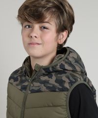 Colete-Infantil-Puffer-com-Capuz-Verde-Militar-9363422-Verde_Militar_4