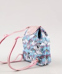 Mochila-Saco-Minnie-e-Unicornio-Azul-Claro-9664614-Azul_Claro_2