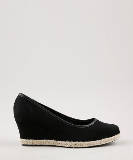 Espadrille-Feminina-Beira-Rio-em-Suede-com-Corda-Preta-9757126-Preto_1