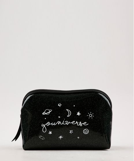 Necessaire-Feminina--Younuverse--com-Brilho-Preta-9645161-Preto_1