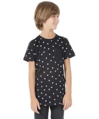 Camiseta-Longa-Estampada-de-Caveira-Preta-8573520-Preto_1