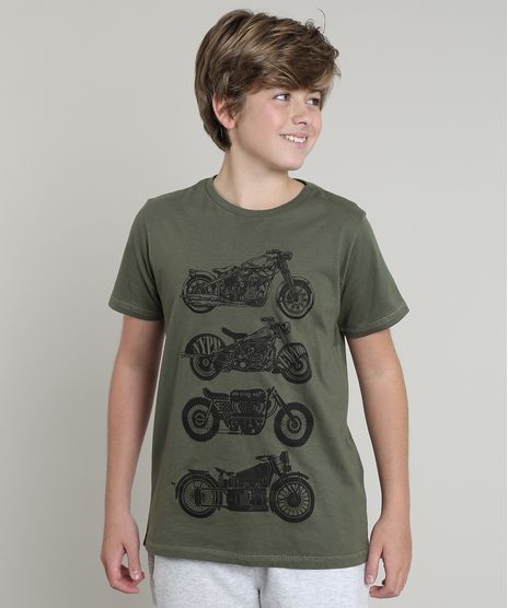 Camiseta-Infantil-Tal-Pai-Tal-Filho-Motocicletas-Manga-Curta--Verde-Militar-9542445-Verde_Militar_1