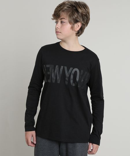 Camiseta-Infantil--New-York--Manga-Longa--Preta-9542457-Preto_1 Camiseta-Infantil--New-York--Manga-Longa--Preta-9542457-Preto_1