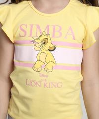 Blusa-Infantil-Simba-O-Rei-Leao-com-Babado-na-Manga-Amarela-9657884-Amarelo_4