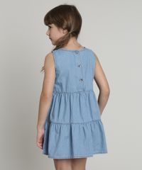 Vestido-Jeans-Infantil-Listrado-com-Babados-Sem-Manga-Azul-Claro-9749455-Azul_Claro_2