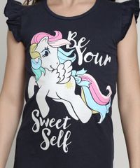 Conjunto-Infantil-My-Little-Pony-de-Regata-com-Babado-Azul-Marinho---Bermuda-Estampada-Listrada-Branca-9675147-Branco_3