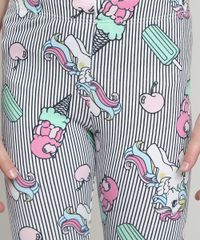 Conjunto-Infantil-My-Little-Pony-de-Regata-com-Babado-Azul-Marinho---Bermuda-Estampada-Listrada-Branca-9675147-Branco_4