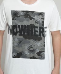 Camiseta-Infantil--Nowhere--com-Estampa-Camuflada-Manga-Curta-Off-White-9660724-Off_White_4