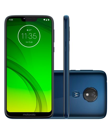 Smartphone Motorola XT1955 Moto G7 Power 64GB Azul Navy - cea
