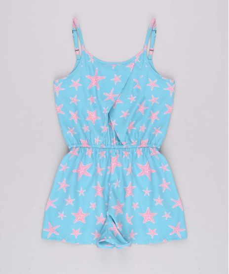 Macaquinho-Infantil-Estampado-de-Estrelas-do-Mar-Alca-Fina-Azul-9548971-Azul_1