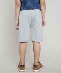 Bermuda-Infantil-em-Moletom--87--com-Bolso-Barra-Dobrada-Cinza-Mescla-Claro-9673078-Cinza_Mescla_Claro_2