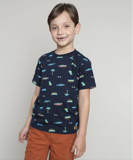 Camiseta-Infantil-Estampada-Carros-e-Abacaxis-Manga-Curta--Azul-Marinho-9660946-Azul_Marinho_1