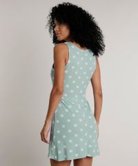 Vestido-Feminino-Curto-Transpassado-Estampado-de-Poa-com-Cordao-Sem-Manga-Verde-Agua-9613390-Verde_Agua_2