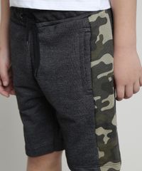 Bermuda-Infantil-em-Moletom-com-Faixa-Lateral-Estampada-Camuflada-Cinza-Mescla-Escuro-1-9378262-Cinza_Mescla_Escuro_1_4 Bermuda-Infantil-em-Moletom-com-Faixa-Lateral-Estampada-Camuflada-Cinza-Mescla-Escuro-1-9378262-Cinza_Mescla_Escuro_1_4