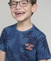 Camiseta-Infantil-Estampada-Folhagens-Manga-Curta-Azul-Escuro-9660722-Azul_Escuro_4
