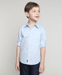 Camisa-Infantil-Estampada-de-Poa-com-Bolso-Manga-Longa-Azul-Claro-9545566-Azul_Claro_1