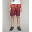 Bermuda-Surf-Infantil-Estampada-de-Folhagem-com-Degrade-Vermelha-9644129-Vermelho_1