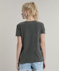 Blusa-Feminina-Goose-Capita-Marvel-Manga-Curta-Decote-Redondo-Chumbo-9705387-Chumbo_2