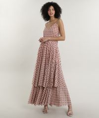 Vestido-Feminino-Longo-Mindset-Estampado-de-Poa-em-Camadas-Alcas-Finas-Rose-9758917-Rose_3