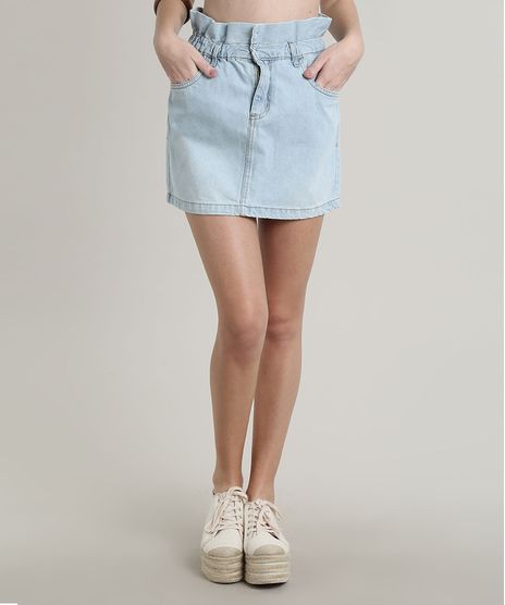 Saia-Jeans-Feminina-Curta-Clochard-Azul-Claro-9662941-Azul_Claro_1