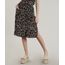 Saia-Feminina-Midi-Estampada-Floral-com-Botoes-e-Bolsos-Preto-9766015-Preto_1