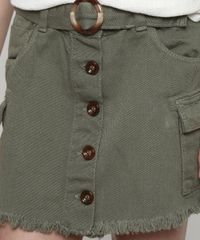 Saia-de-Sarja-Infantil-Cargo-Barra-Desfiada-com-Cinto-Verde-Militar-9660789-Verde_Militar_4
