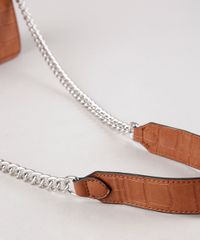 Bolsa-Feminina-Transversal-Pequena-Croco-com-Palha-e-Alca-Corrente-Marrom-9604650-Marrom_5 Bolsa-Feminina-Transversal-Pequena-Croco-com-Palha-e-Alca-Corrente-Marrom-9604650-Marrom_5