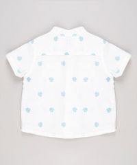 Conjunto-Infantil-de-Camiseta-Manga-Curta---Camisa-Estampada-de-Folhagem-Manga-Curta-Off-White---Bermuda-com-Linho-Verde-9574525-Verde_5