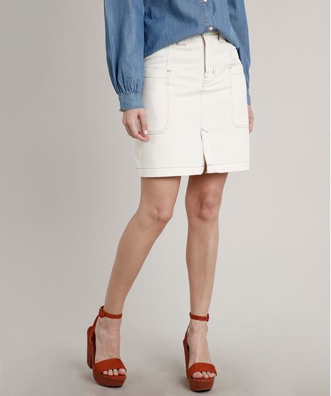 Saia-de-Sarja-Feminina-Cargo-com-Pespontos-Off-White-9709657-Off_White_1