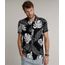Camisa-Masculina-Tradicional-Estampada-de-Folhagem-Manga-Curta-Preta-9639679-Preto_1