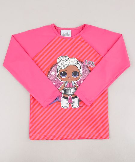 Blusa-de-Praia-Infantil-Lol-Surprise-Raglan-Manga-Longa-Protecao-UV50--Rosa-9668232-Rosa_1