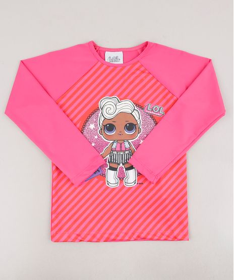 Blusa-de-Praia-Infantil-Lol-Surprise-Raglan-Manga-Longa-Protecao-UV50--Rosa-9668232-Rosa_1
