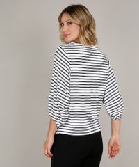 Blusa-Feminina-Ampla-Listrada-Manga-7-8-Decote-V-Off-White-9700754-Off_White_2