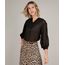 Blusa-Feminina-Ampla-Texturizado-Manga-7-8-Decote-V-Preta-9647697-Preto_1