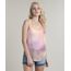 Regata-Feminina-em-Tela-Estampado-Tie-Dye-Decote-Nadador-Laranja-9705381-Laranja_1