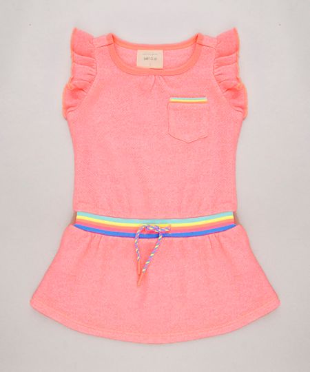 Vestido-Infantil-em-Moletom-com-Laco-Sem-Manga-Rosa-Neon-9580685-Rosa_Neon_1 Vestido-Infantil-em-Moletom-com-Laco-Sem-Manga-Rosa-Neon-9580685-Rosa_Neon_1