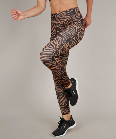 Calca-Legging-Feminina-Esportiva-Ace-Estampado-Animal-Print-com-Protecao-UV-50--Marrom-Claro-9603126-Marrom_Claro_1