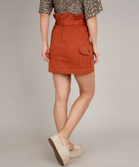 Saia-Feminina-Curta-Clochard-com-Cinto-Marrom-9699468-Marrom_2