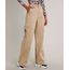 Calca-de-Sarja-Feminina-Baggy-Cargo-com-Argola-Bege-9669108-Bege_2