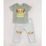 Conjunto-Infantil-O-Rei-Leao-de-Camiseta-Manga-Curta-Verde---Calca-Cinza-Mescla-9704708-Cinza_Mescla_1