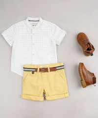 Bermuda-de-Sarja-Infantil-Slim-com-Cinto-Mostarda-8710132-Mostarda_3