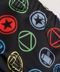 Sunga-Infantil-Slip-Os-Vingadores-com-Protecao-UV50--Preta-9667737-Preto_3